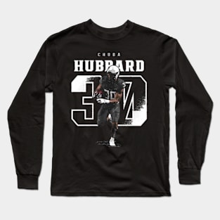 Chuba Hubbard Carolina Number Long Sleeve T-Shirt